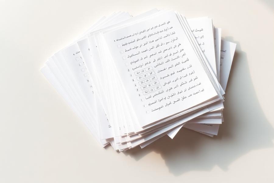 أوراق أسئلة متعددة للتحليل الجماعي